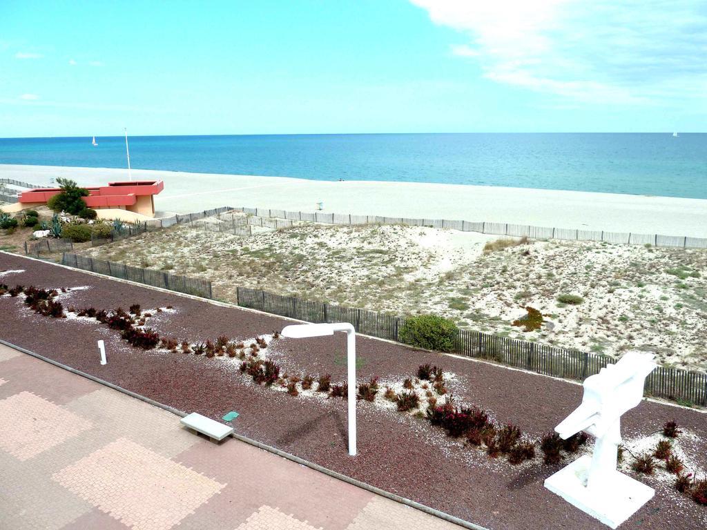 Barcaresa-Agreable Appartement Vue Mer Panoramique Le Barcares Luaran gambar